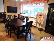 Komplet Salon Witryna 180+ Stół S-23 Dąb 6 Krzeseł Skóra Bekas Producent 