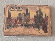Magnes na lodówkę drewniany PRAHA PRAGA Czeska Republika Most Karola(21)