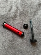 Tłok, x2 głowica tłoka, prowadnica sprężyny, sprężyna m150 srs silverback