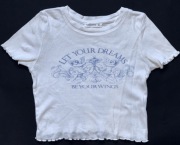 TERRANOVA koszulka TOP z aniołkami rozm. 134-140