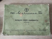 Warszawa FSO Katalog Części Zamiennych 