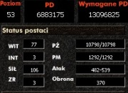 POSTAĆ WOJOWNIK BODY 53LVL ELDERMT2 + BUFF + ARCHER