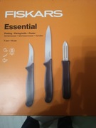 Fiskars essential zestaw 2 noży i obieraczka 