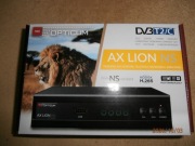 Hybrydowy Odbiornik Cyfrowy T2/C - AX LION NS Standard Kodek H.265