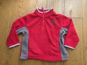 Czerwona bluza polarowa dziecięca Rebel rozmiar 98