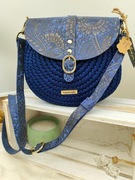 Torebka na ramię, listonoszka, handmade 