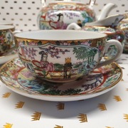 Chiński zestaw porcelanowy