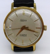 Szwajcarski zegarek marki Adora 17 jewels