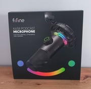 FIFINE K658 podcast mikrofon dynamiczny studyjny rgb