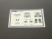 Lego star wars kalkomania clone 41st P2