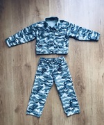 KOMPLET DZIECIĘCY. KURTKA + SPODNIE JEANS. MORO. Rozm.98.