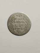 Sprzedam monetę Niemcy, Hamburg , 1 Schilling 1757r. IHL - srebro - Rzadka