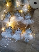 Aniołki na choinkę box świąteczny 