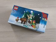 LEGO 40484 Podwórko świętego Mikołaja