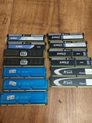 Złom komputerowy  pamięć  ram  470 gram  uszkodzone 