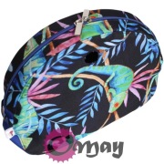 Chabrowy organizer do Obag MOON LIGHT kameleony liście 2 kieszenie OMAY