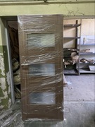 Skrzydło DRE Solte , wzór 3, Orzech karmelowy+ ościeżnica