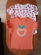 2X śliczne bluzeczka dla dziewczynki w rozmiarze 152/11-12 lat