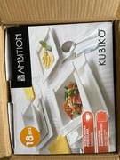 Serwis obiadowy Ambition Kubiko 18 części