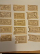 Stare bilety komunikacji miejskiej WPK Katowice MPK Bielsko Biała 