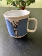 Kubek Kahla DDR ciekawy wzór