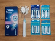 Szczoteczka elektryczna Oral-B PRO 500 + końcówki do szczoteczki