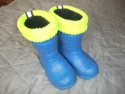 Kalosze dziecięce ocieplane rozm. 26