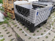 SKRZYNIOPALETA BIG-BOX 4 KLAPY DOSTĘPOWE PLASTIK