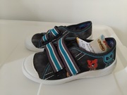 nowe BEFADO 27 szare rzepy trampki tenisówki  wsuwane chłopięce 