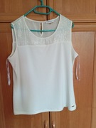 Calvin Klein bluzka damska szerokie ramiączka XL 