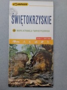 Świętokrzyskie mapa atrakcji turystycznych 