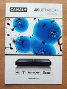 DEKODER CANAL+ 4K ULTRA BOX+ INSTRUKCJA OBSŁUGI