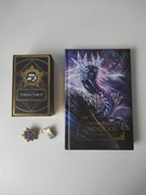 Guild Wars 2 – Artbook/Guidebook Tyria Tarot + talia kart + przypinki