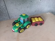 Traktor Z masy cukrowej na tort 