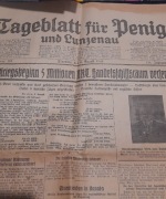 Stare niemieckie gazety 1939/1940 rok