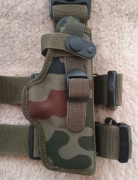 Kabura udowa do pistoletu Glock 17/19 i inne - Prawa - Pantera Wz. 93