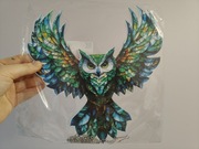 Nowy dwustronny witraż witrażyk dekoracja okienna 