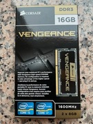 Corsair Vengeance Pamięć DDR3 SODIMM 16GB (2*8GB) CMSX16GX3M2A1600C10