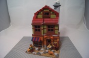 Lego Castle MOC Dom Piekarnia Biblioteka figurki zamek fantasy kg
