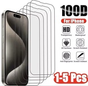 Szkło hartowane 9H do Apple iPhone 15 Pro Max 5 sztuk