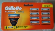 Wkłady Gillette Fusion 5 Power - 8 sztuk 100% ORYGINAŁ