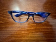 Okulary korekcyjne Ray-Ban RB1562 trasparent blue