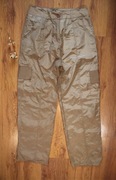 Spodnie Prettylittlething r. 40 brąz/beż długie poliestrowe