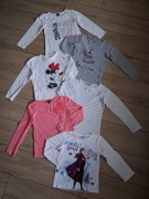 Bluzki z długim rękawem dla dziewczynki 