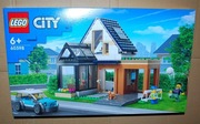 LEGO CITY 60398 Dom rodzinny i samochód elektryczny NOWY