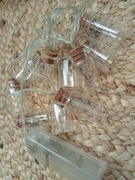 GIRLANDA LED SŁOIKI przeźroczyste szkło 10 lampek łańcuch ciepły biały