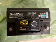 Akumulator samochodowy 12V, 75Ah, 720A