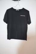 czarny t-shirt Calvin Klein 12 lat/152cm