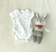 Body Inextenso niemowlęce kopertowe 0 mc 49 53 bawełna palmy newborn 