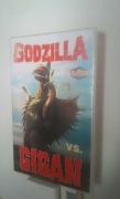 Godzilla vs Gigan  vs Megalon  Terror - VHS FILMY Kasety Zestaw